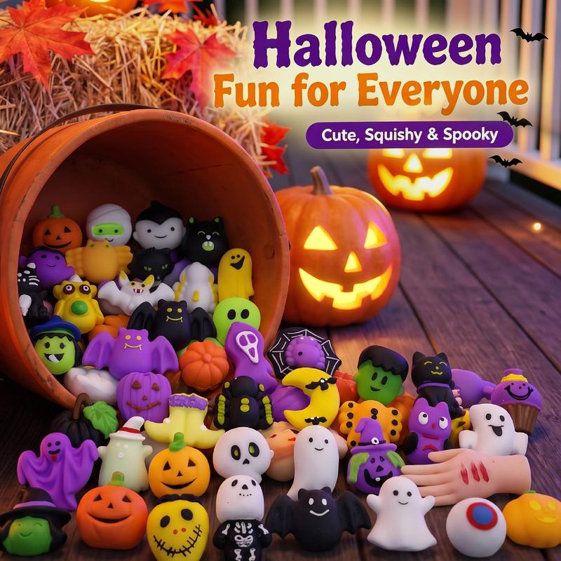 Halloween Squishies Toy Set