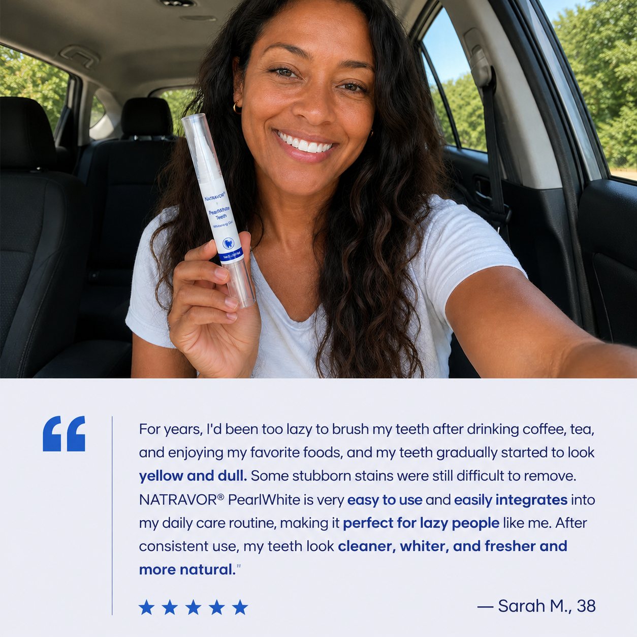 NATRAVOR® PearlWhite Teeth Whitening Gel Pen