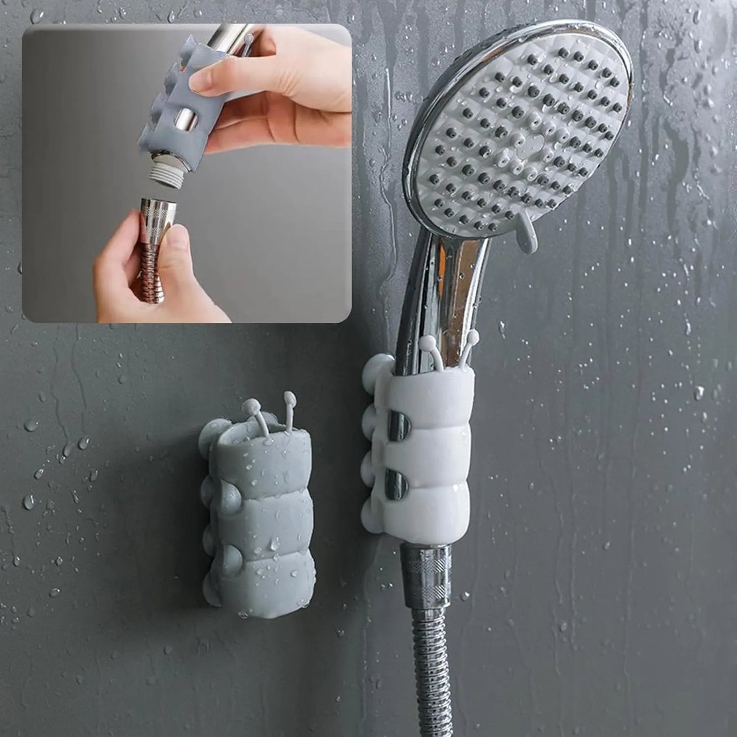 🔥 HOT SALE 🔥Silicone Shower Head Holder