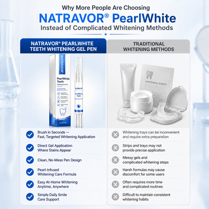 NATRAVOR® PearlWhite Teeth Whitening Gel Pen
