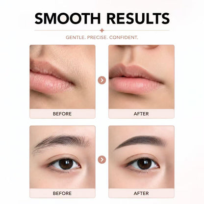 2 in 1 facial & eyebrow hair trimmer for Women,Portable Rechargeable Shaver