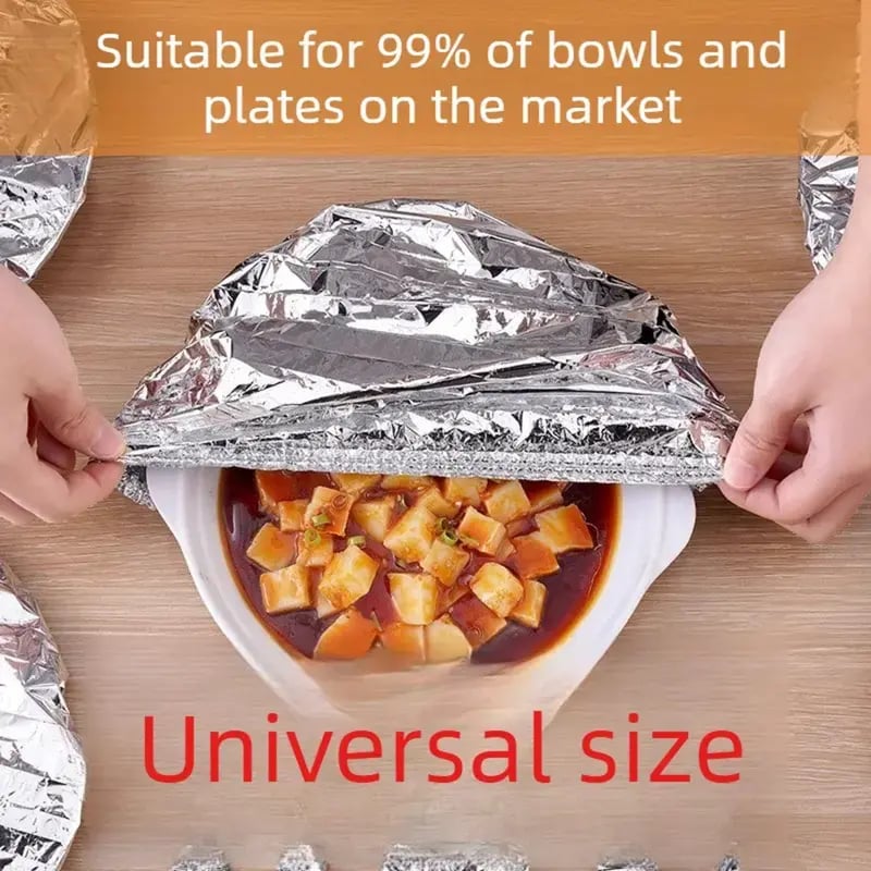 Keep Every Meal Warm Until Everyone Is Ready To Eat - Food-Grade Aluminum Foil Insulation Cover
