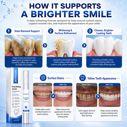 NATRAVOR® PearlWhite Teeth Whitening Gel Pen