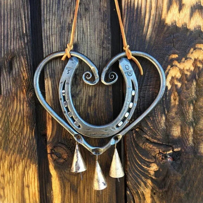 The Horseshoe Heart Wind Chime ❤🐎（Handmade by Jordan Maynard）