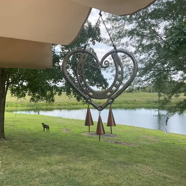 The Horseshoe Heart Wind Chime ❤🐎（Handmade by Jordan Maynard）