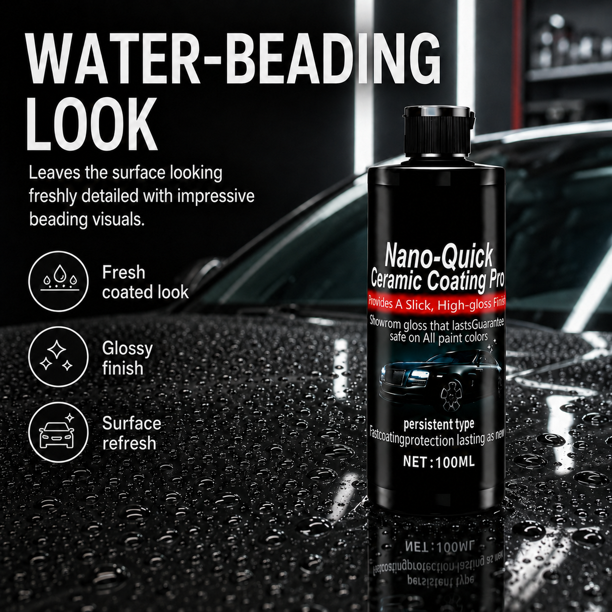 🚗Hot Sale 49% Off -Automotive Nano Ceramic Coating Spray