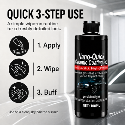 🚗Hot Sale 49% Off -Automotive Nano Ceramic Coating Spray