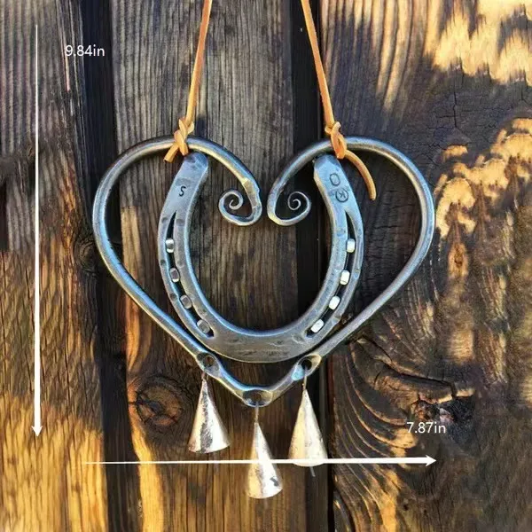 The Horseshoe Heart Wind Chime ❤🐎（Handmade by Jordan Maynard）