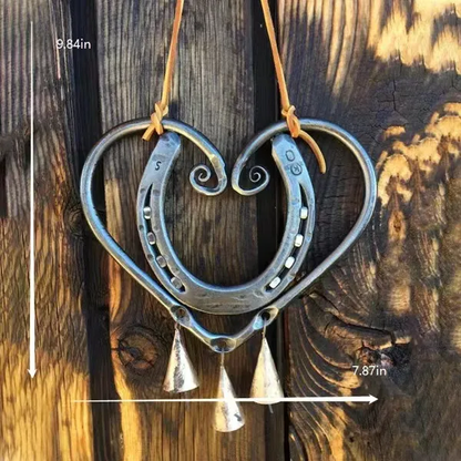 The Horseshoe Heart Wind Chime ❤🐎（Handmade by Jordan Maynard）