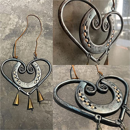 The Horseshoe Heart Wind Chime ❤🐎（Handmade by Jordan Maynard）