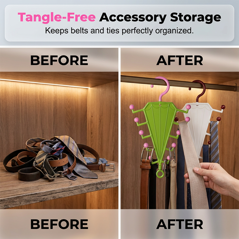 🥳2026 HOT SALE🥳Multi-Functional V-Shaped Double Sided Hanger Storage Rack