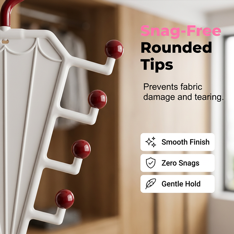 🥳2026 HOT SALE🥳Multi-Functional V-Shaped Double Sided Hanger Storage Rack