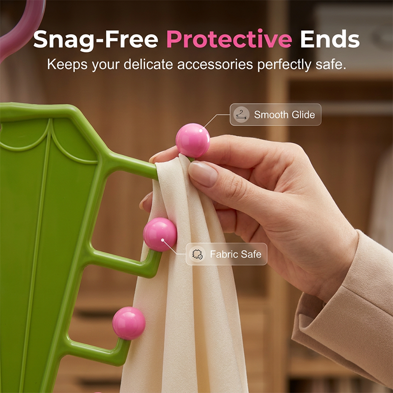 🥳2026 HOT SALE🥳Multi-Functional V-Shaped Double Sided Hanger Storage Rack