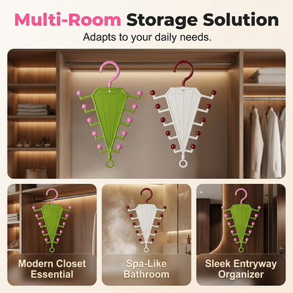 🥳2026 HOT SALE🥳Multi-Functional V-Shaped Double Sided Hanger Storage Rack